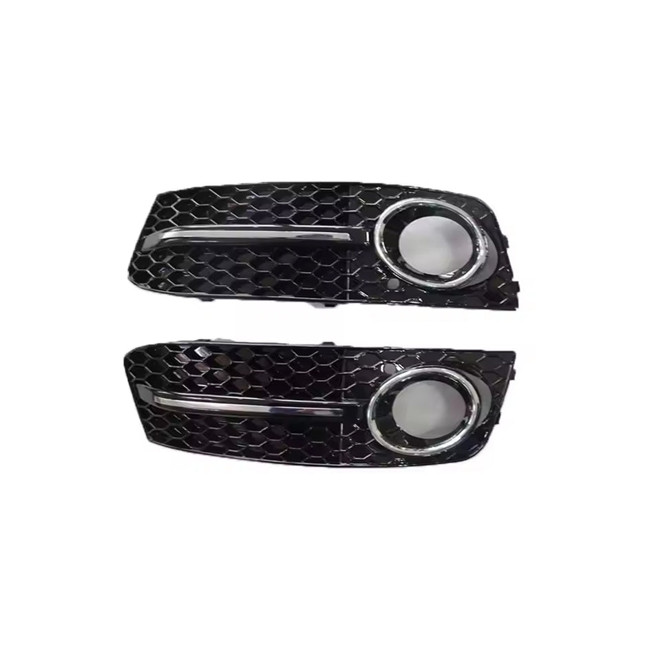 B8 A4/S4 Honeycomb Fog Light Grilles