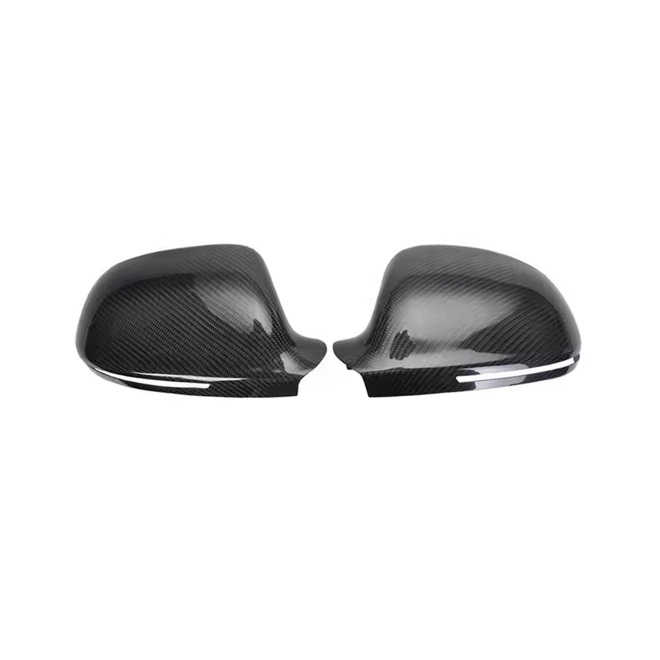 B8 A4/S4 Carbon Fiber Mirror Caps
