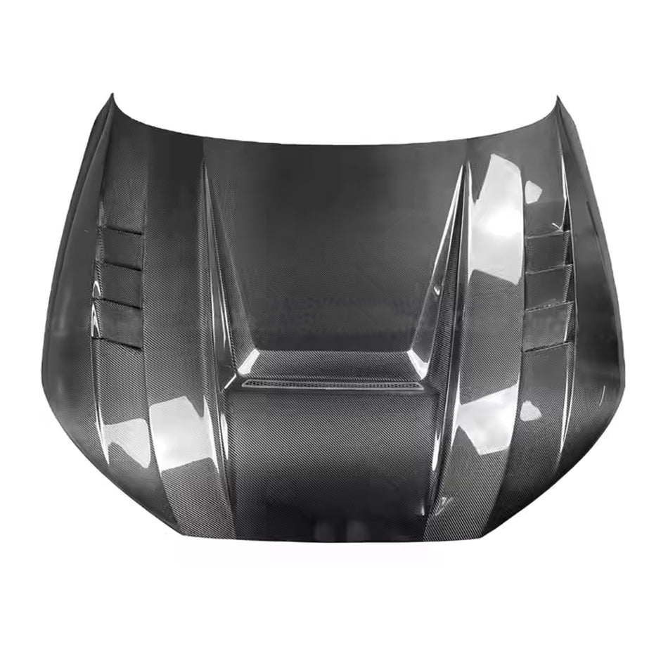 B9.5 A4/S4 Carbon Fiber Vented Hood