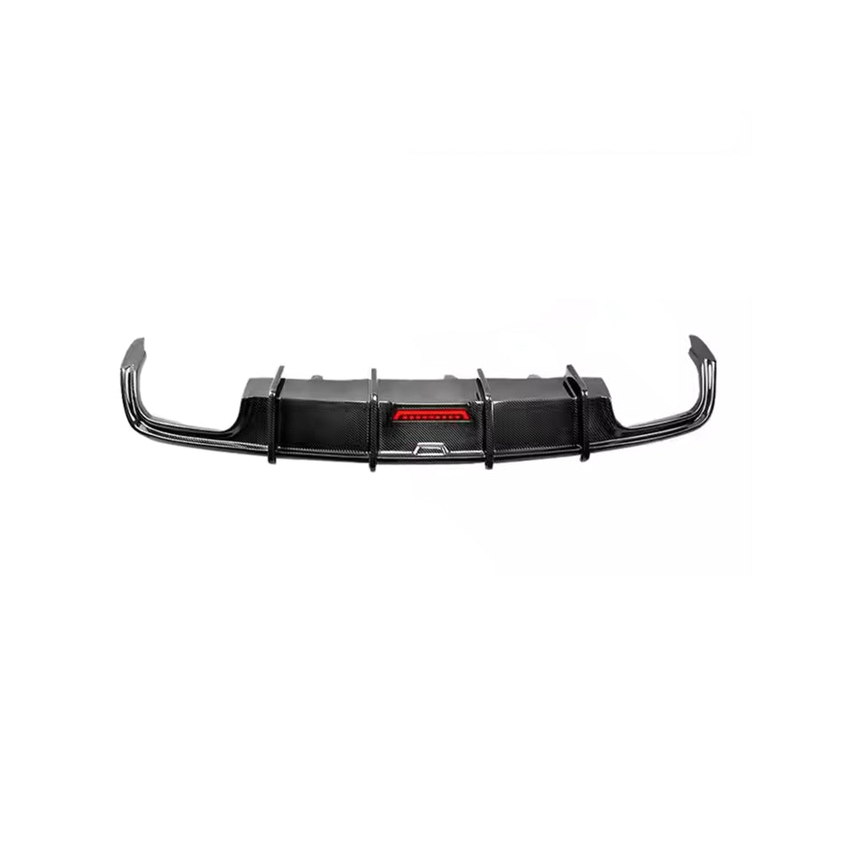 C7 A7/S7 Carbon Fiber Rear Diffuser