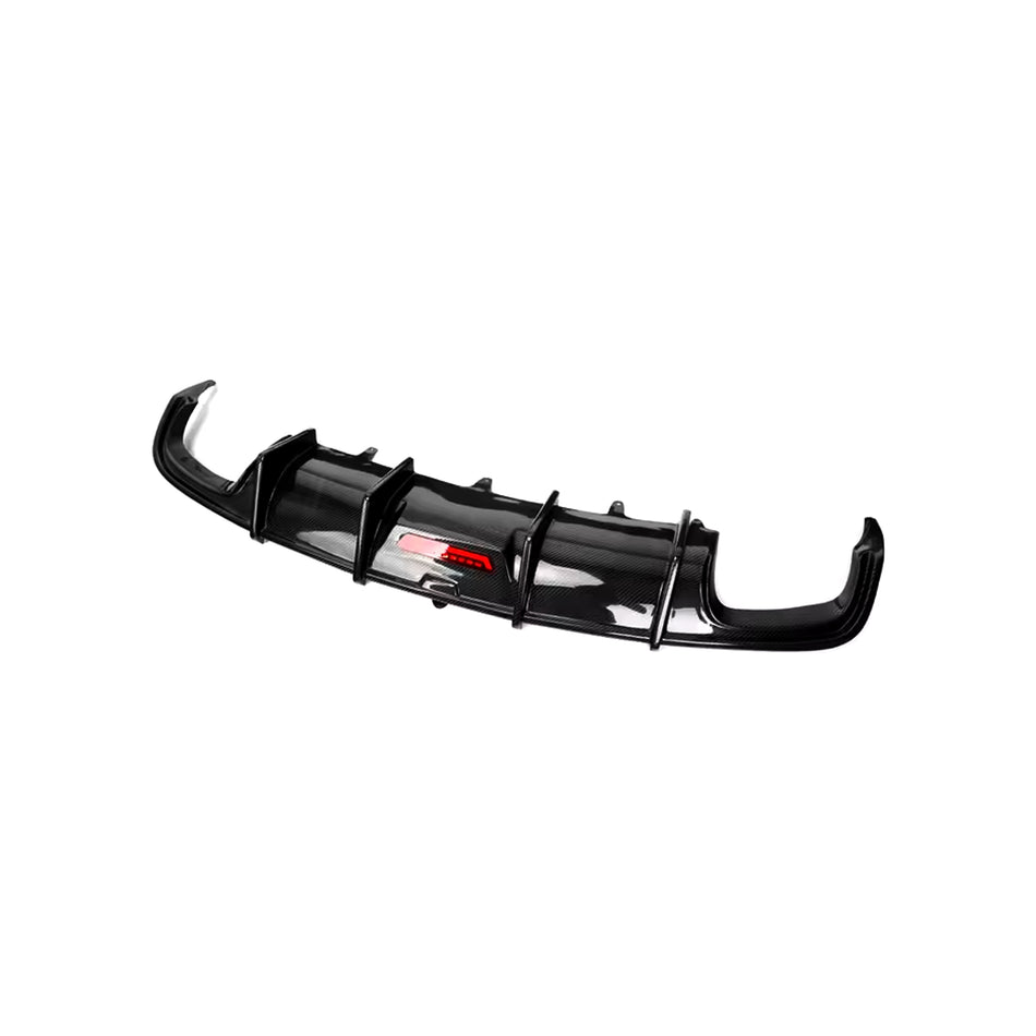 C8 A7/S7 Carbon Fiber Rear Diffuser